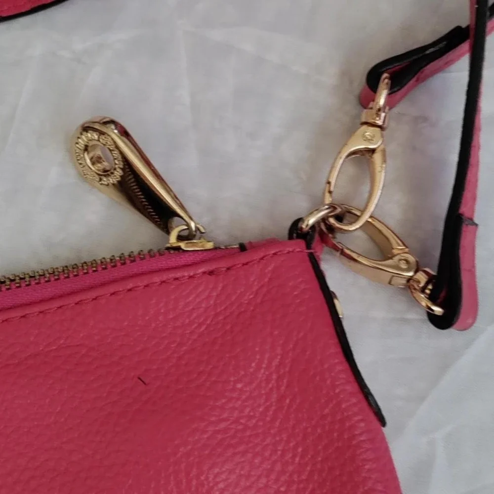 New Mulberry‎ pink leather crossbody purse